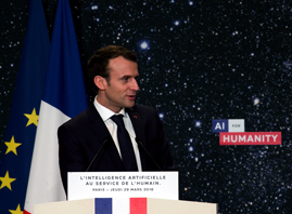 Collége de France Emmanuel Macron Web